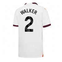 Maglie da calcio Manchester City Kyle Walker #2 Seconda Maglia 2023-24 Manica Corta